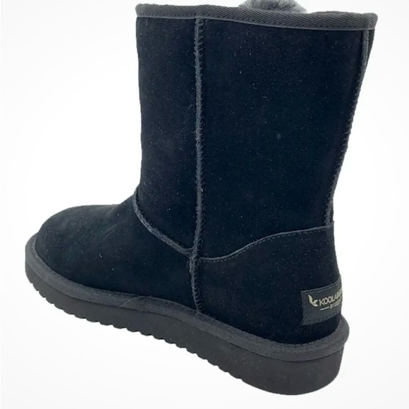 Kookaburra by Ugg Victoria Suede upper, decorative faux-fur details and bows - Picture 5 of 7